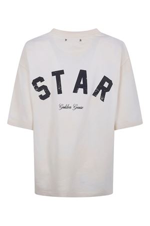 White cotton T-shirt GOLDEN GOOSE | GUP01873P00241811616
